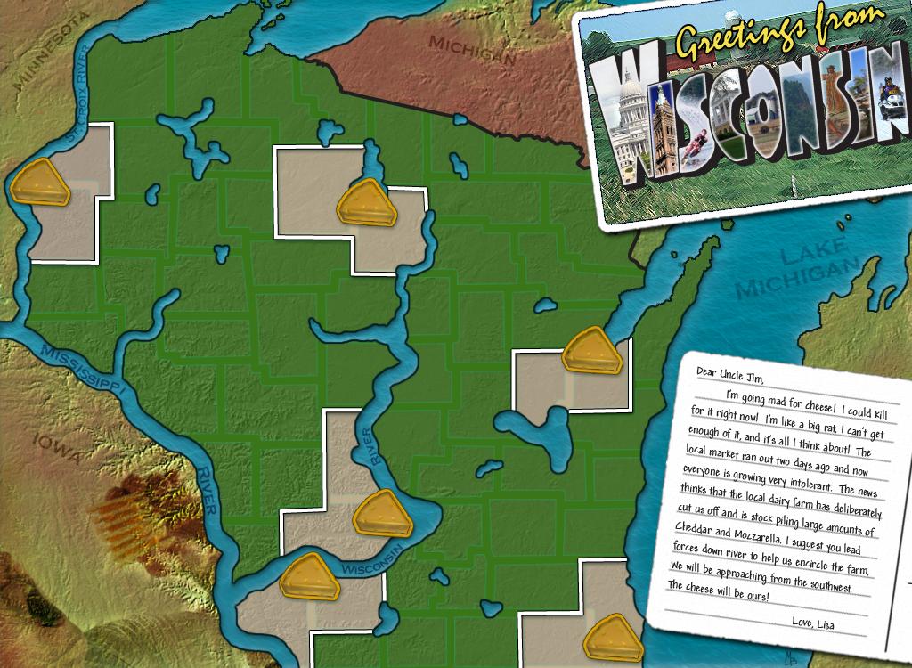 Cheese Houses Wisconsin Map Wisconsin Cheese Heads Map